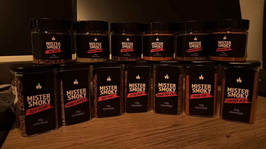 Georgian Spice Set – Plov Blend & Khmeli-Suneli (2 Jars)