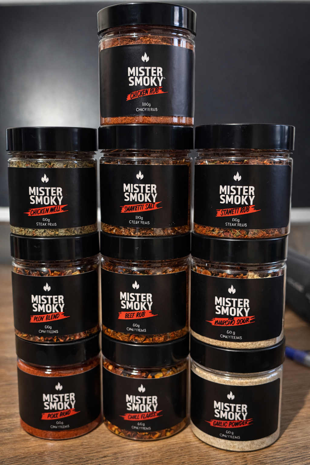 BBQ Gift Set for Grill Lovers – Apron with Beef & Steak Rubs