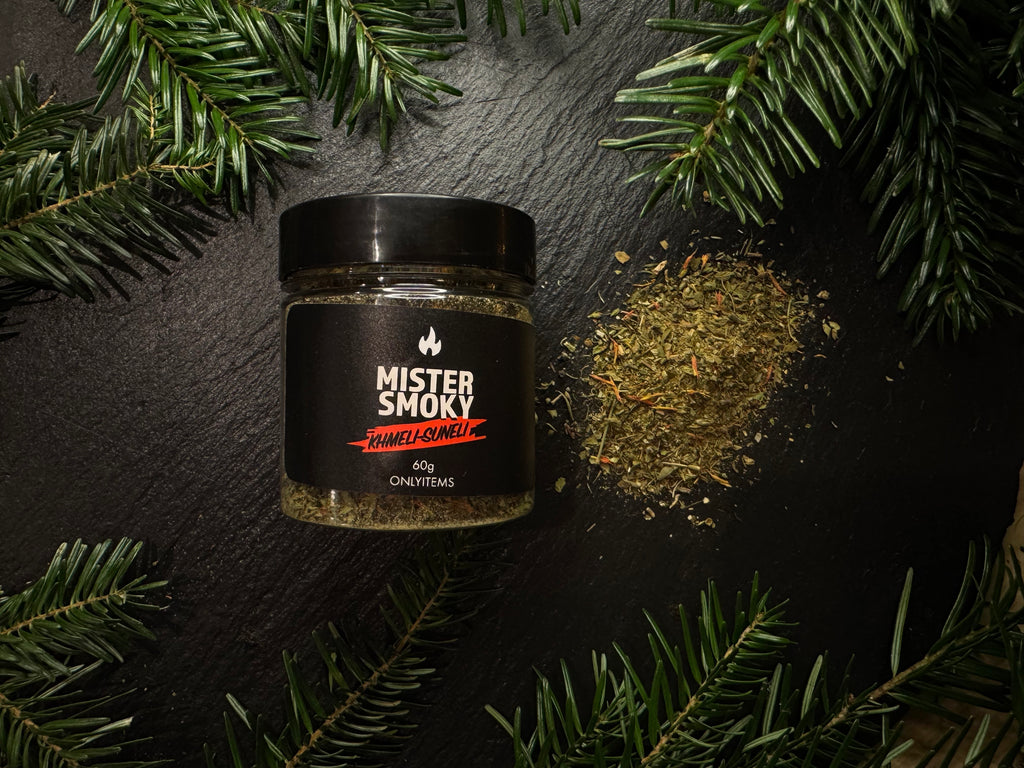 Gourmet BBQ Spice Gift Set – Steak, Beef, Svanetian Salt & Khmeli-Suneli