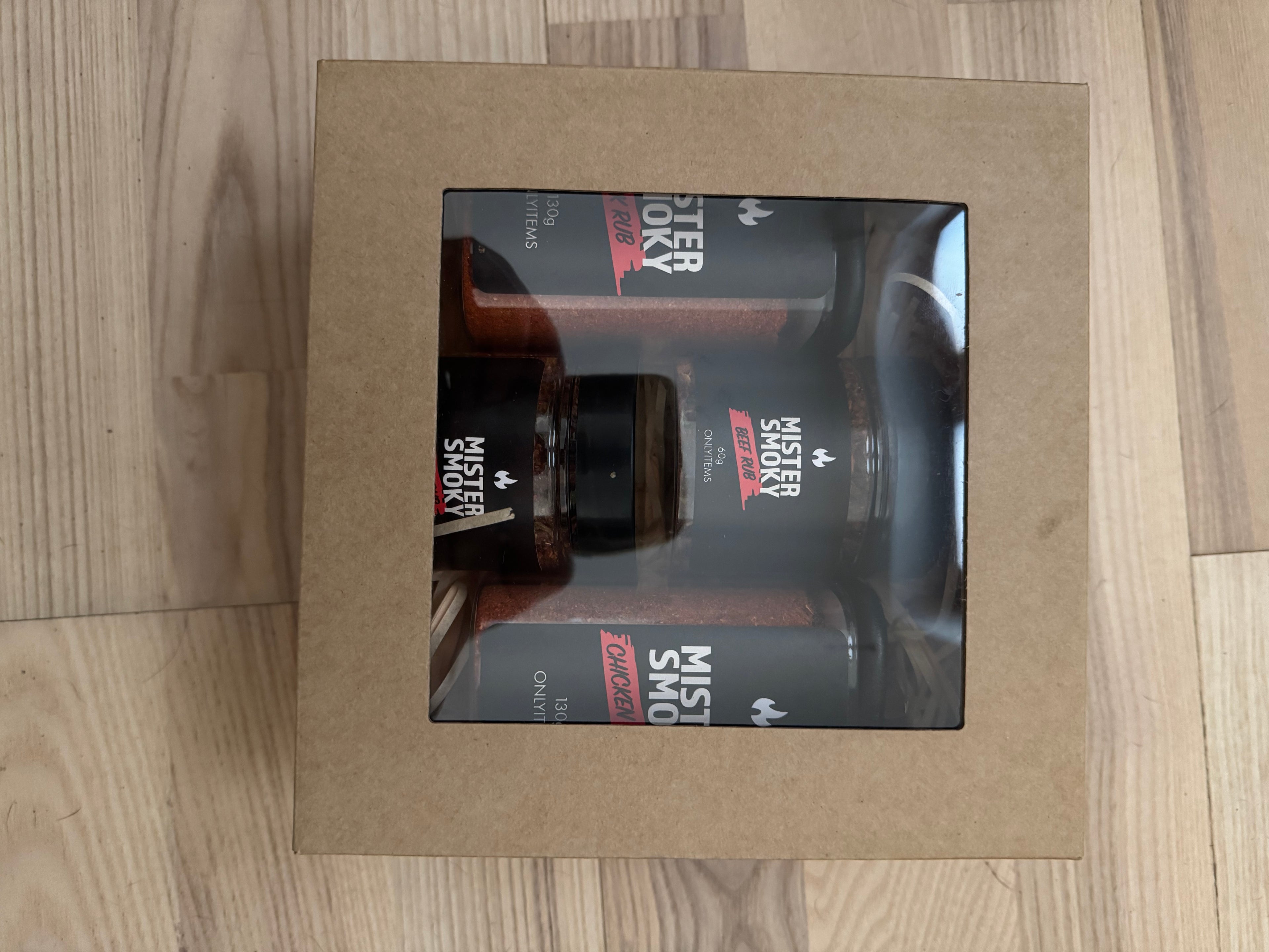 BBQ Rub Gift Set – 2 Large & 2 Small Spices for Grilling