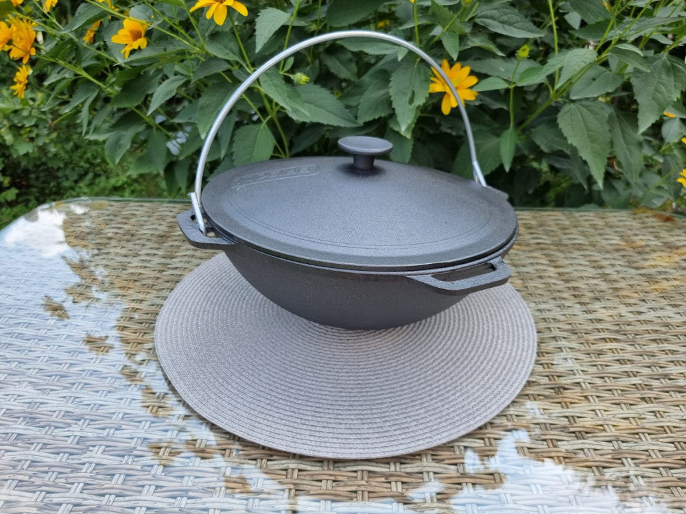 BRIZOLL cast iron cauldron 12L