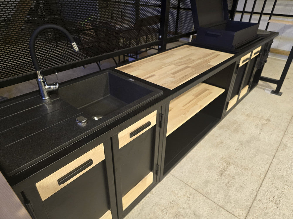 Garden modular kitchen